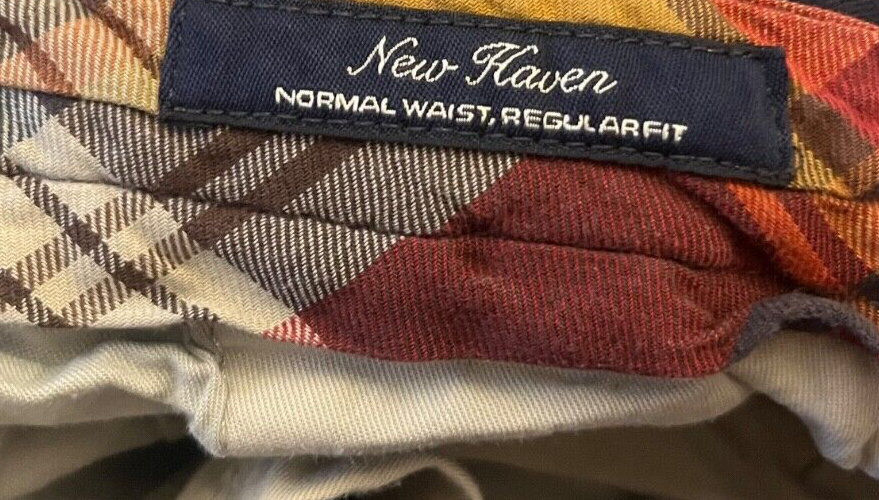 Gant New Haven Chino Pants Trousers Men Size 34x34 Normal Waist Regular Fit