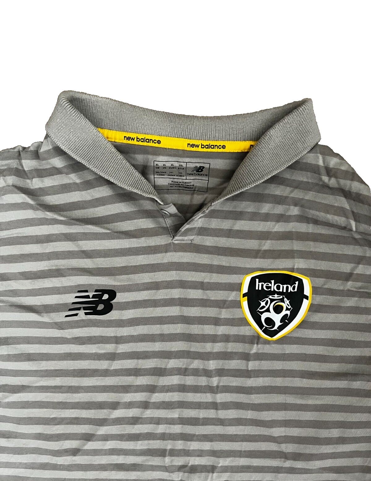 Ireland Training Polo Shirt Jersey New Balance Camiseta Trikot Mailot Size XL