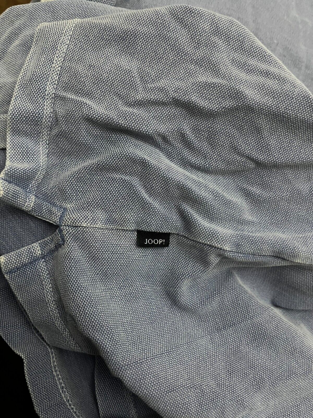 Joop Jeans Men Size L Long Sleeve Polo Shirt Camiseta Maglia