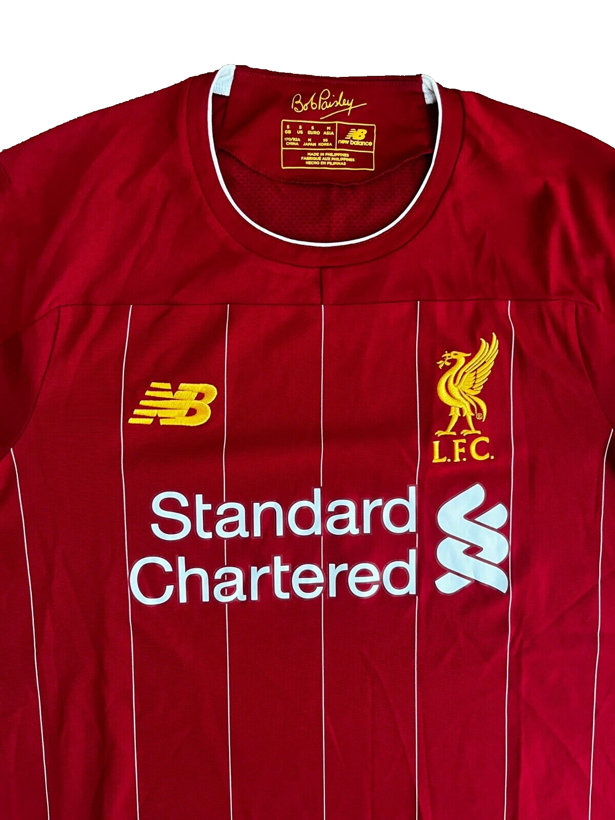 Liverpool Jersey Home Shirt 2019 2020 New Balance Size Men Small