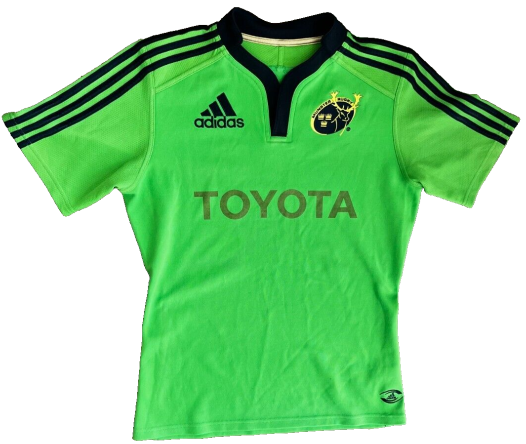 Munster Rugby 2011 2012 Jersey Green Shirt Adidas Size Men S