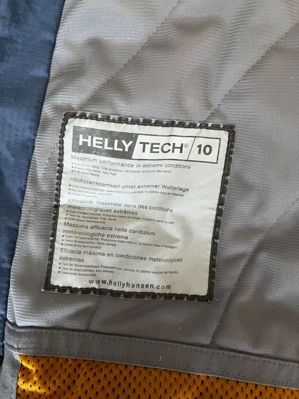 Vintage 00's Helly Hansen Tech 10 Jacket Sudadera Waterproof Women Size S