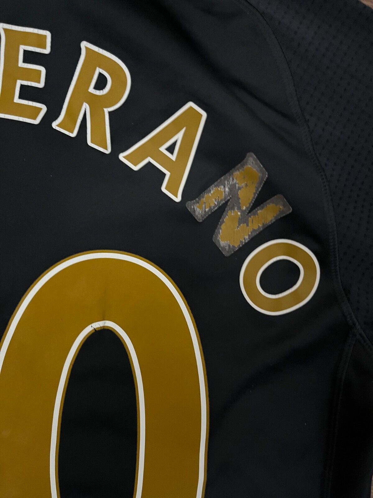 Liverpool 2009 2010 Mascherano Away Shirt Jersey Adidas Camiseta Trikot Mailot S