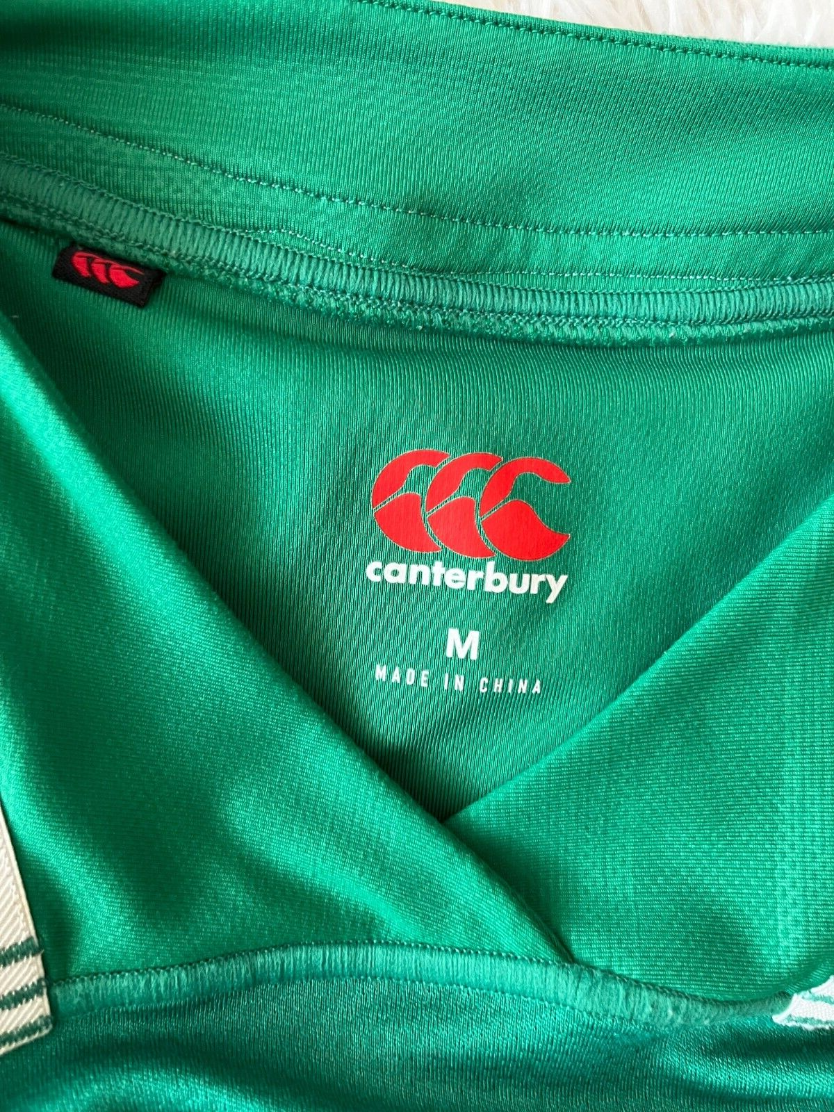 Ireland Rugby Jersey IRFU Shirt Canterbury Men Size M