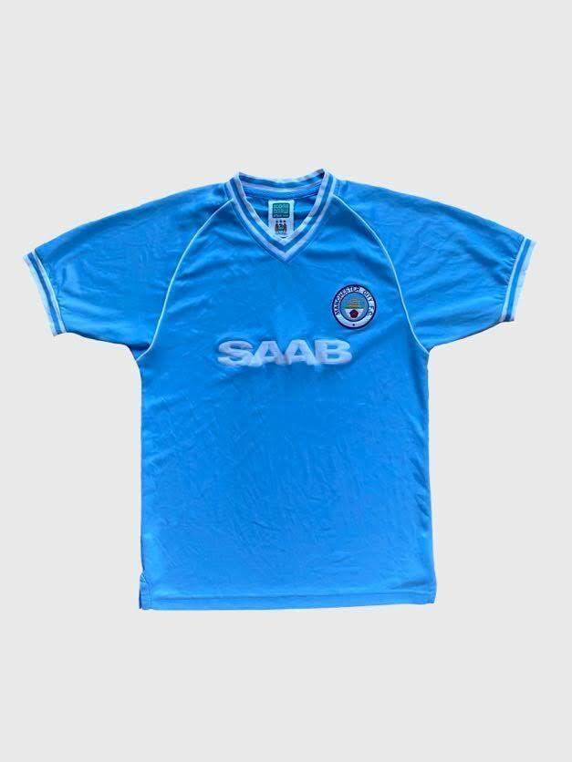 Manchester City 1982 1983 Home Shirt Jersey Camiseta Trikot Mailot Score Draw