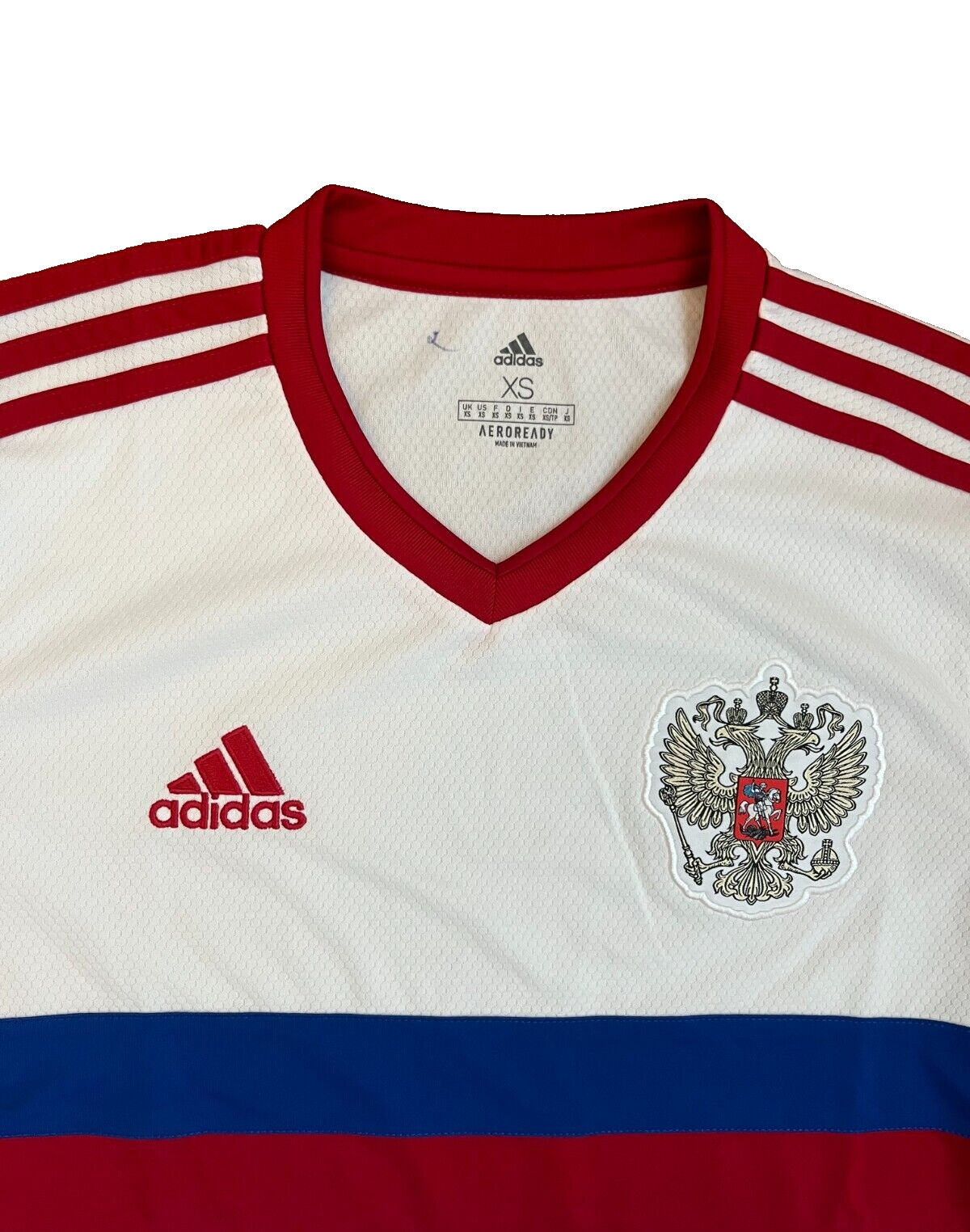 Russia Jersey 2020 Away Shirt Football Adidas Size Men XS