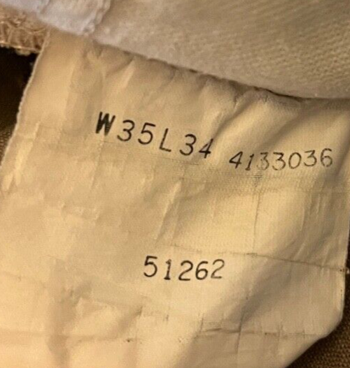 Vintage Levis Jeans Denim Gray Men Size 35x34 Button Fly Made in Spain