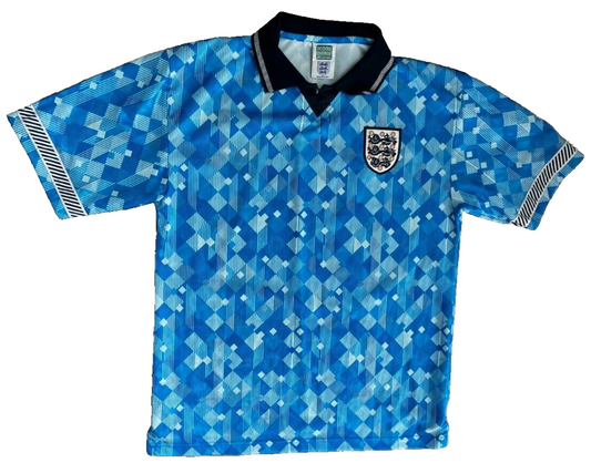 England Football Jersey 1990 1992 Third Shirt Score Draw Size Men Large