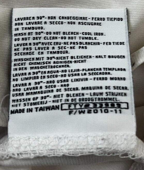 Fulham 2010 2011 Home Shirt Jersey Kappa Camiseta Trikot Mailot Size YXL