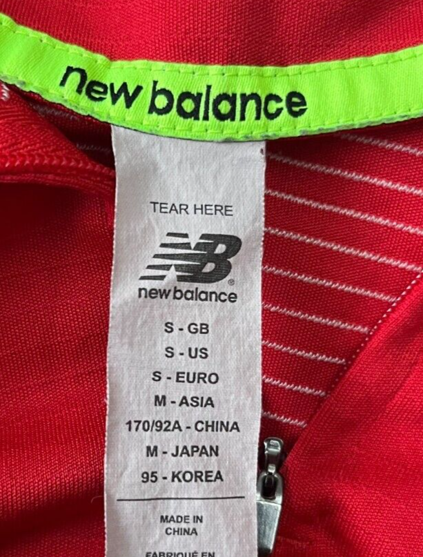 Liverpool Training Shirt Jersey New Balance Camiseta Trikot Mailot Size Men S