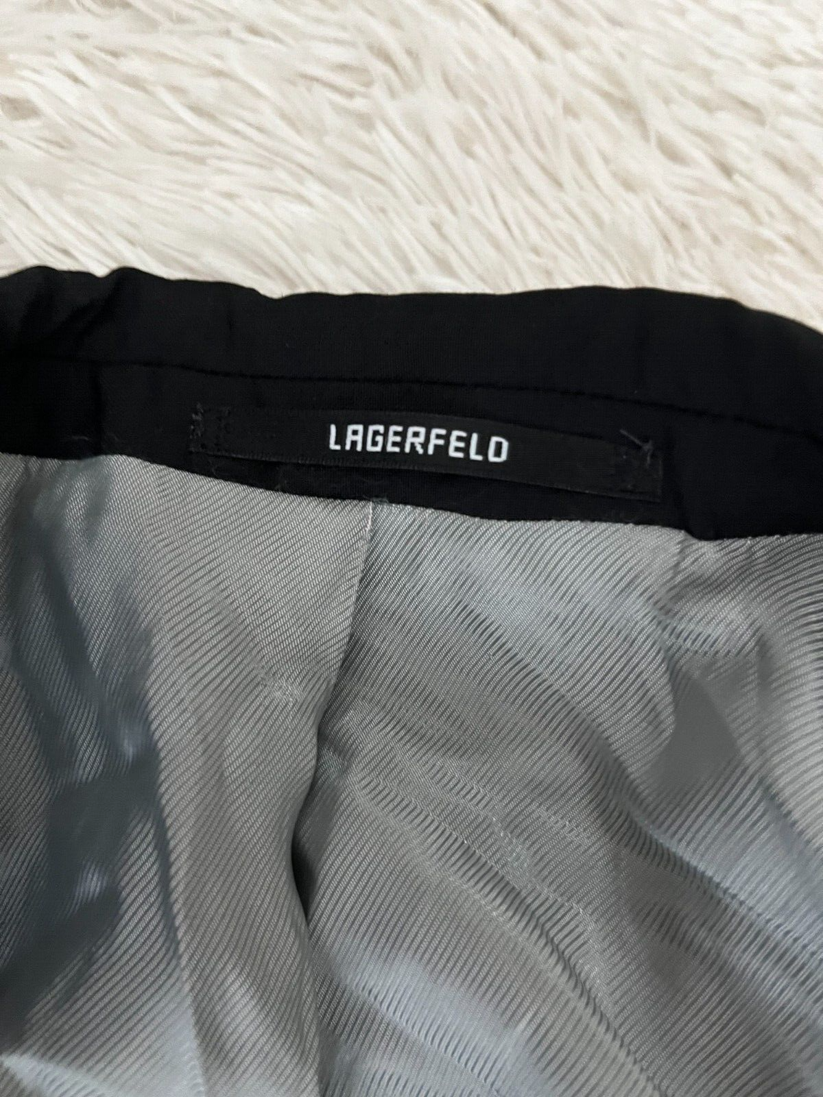 Karl Lagerfeld Suit Jacket Blazer Finest Italian Wool Size 50