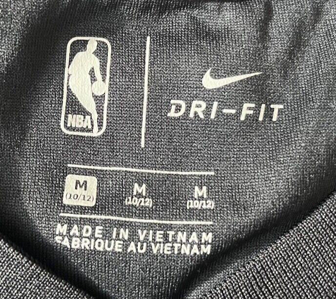 Stephen Curry NBA All Stars Jersey 2018 Golden State Warriors Shirt Nike Youth M