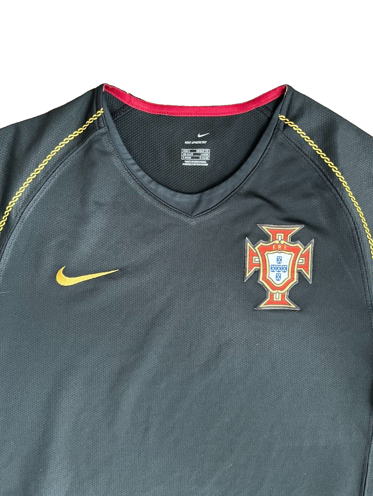 Portugal Football 2006 2007 2008 Away Shirt Jersey Nike Camiseta Size Men S