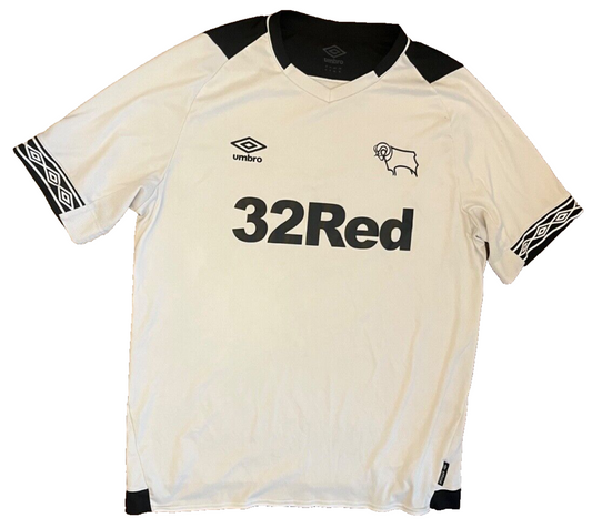 Derby County Jersey 2018 2019 Home Shirt Umbro Football Men Size XL