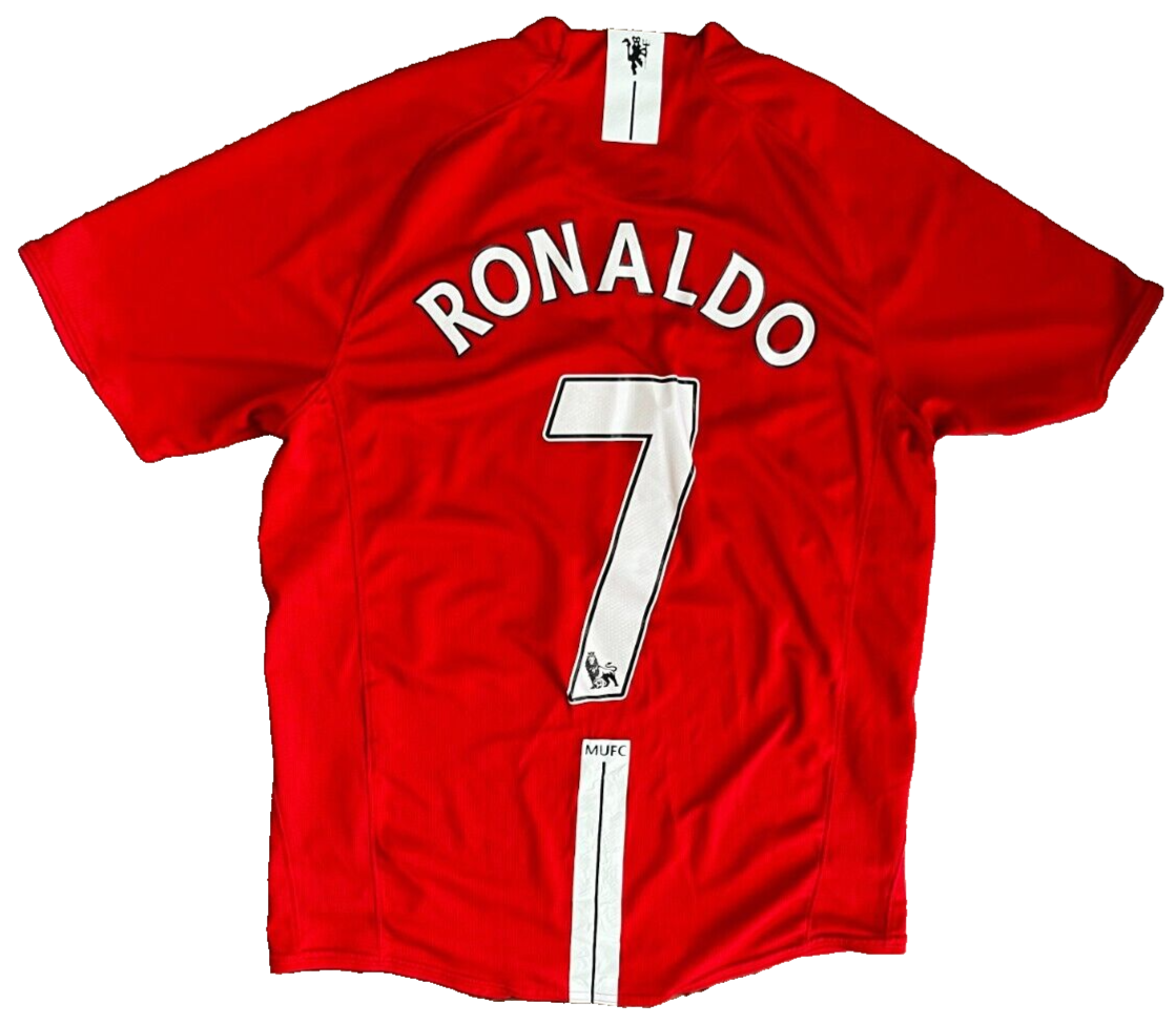 Cristiano Ronaldo Manchester United Jersey 2007 2008 Home Shirt Nike Size Men S