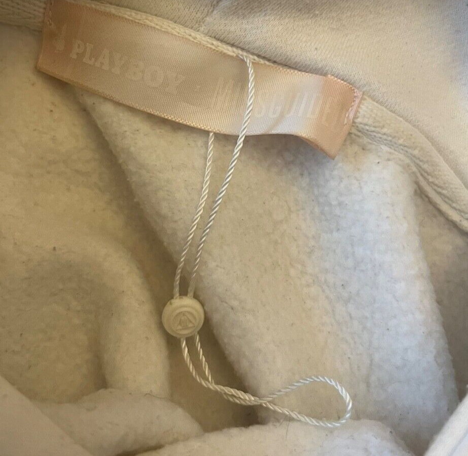 Playboy x Missguided Hoodie Sweater White Men Size US 14 EU 46