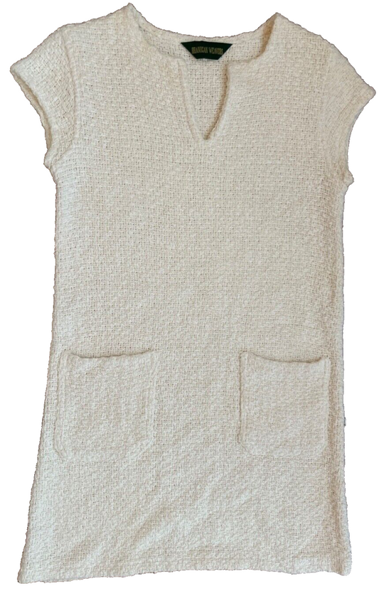 Branigan Weavers Dress Wool Sweater Cable Knit Tunic Women Check Measurements