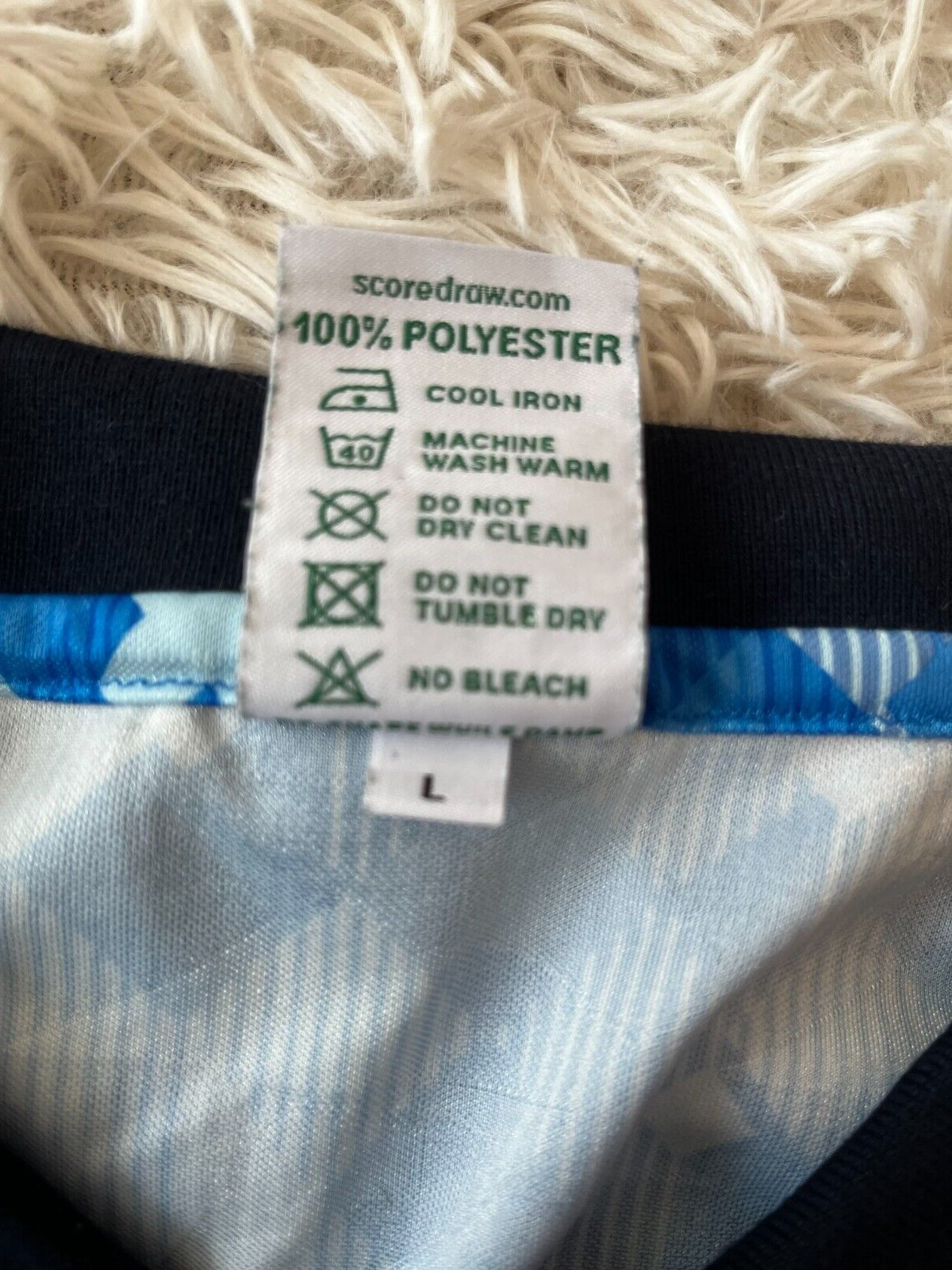 England Football Jersey 1990 1992 Third Shirt Score Draw Size Men Large