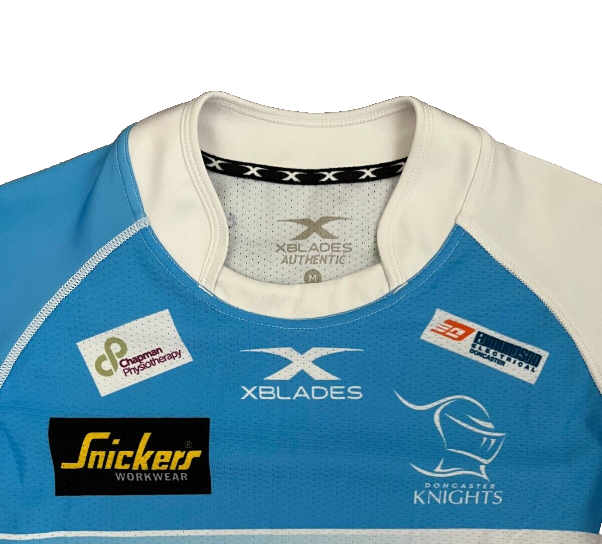 Doncaster Knights Rugby Union Shirt Jersey Xblades Size Men M