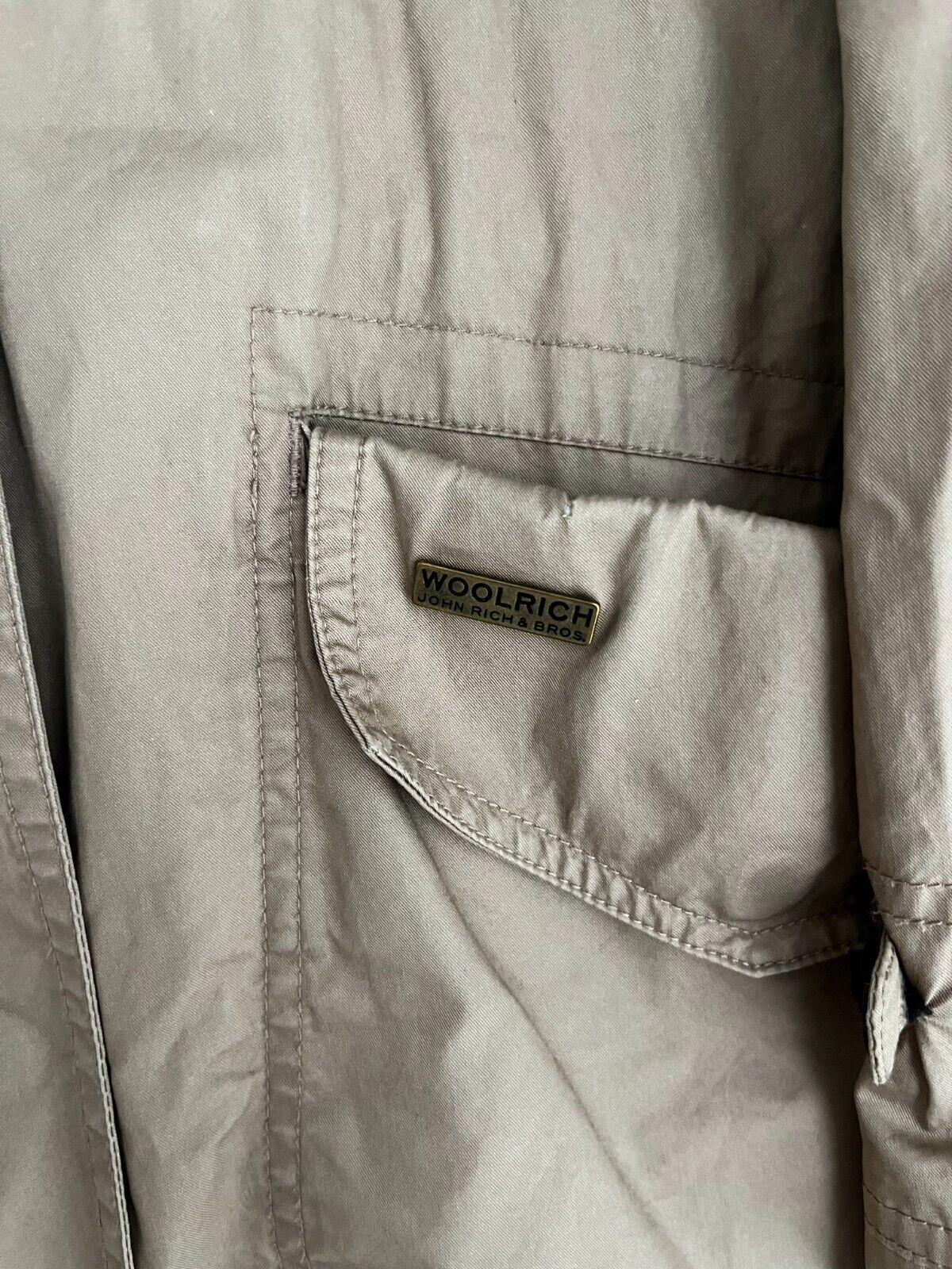 Woolrich Cotton Hooded Jacket Size Women XS