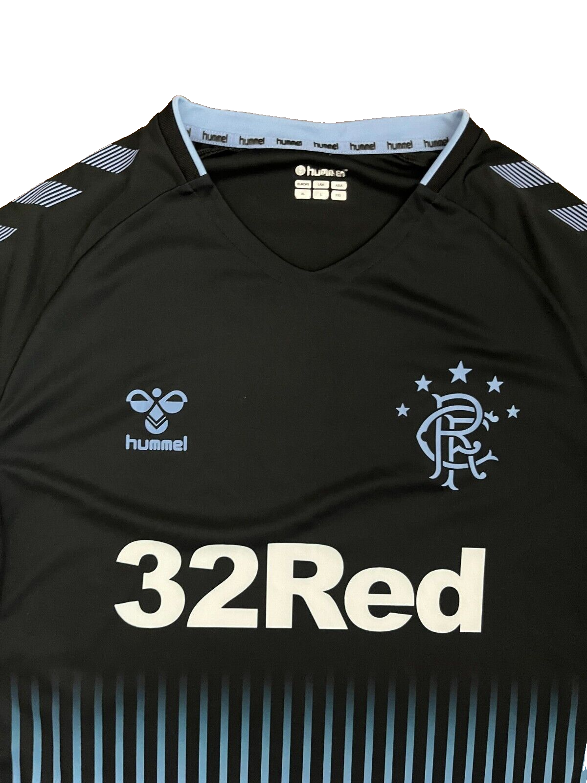 Glasgow Rangers 2019 2020 Away Shirt Jersey Hummel Camiseta Trikot Mailot XL