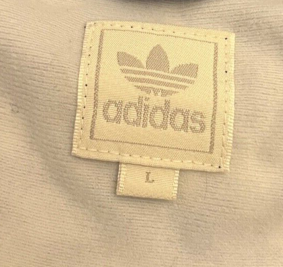 Vintage Adidas Track Jacket German Wilhelm Bungert Tennis Full Zip Men Size L