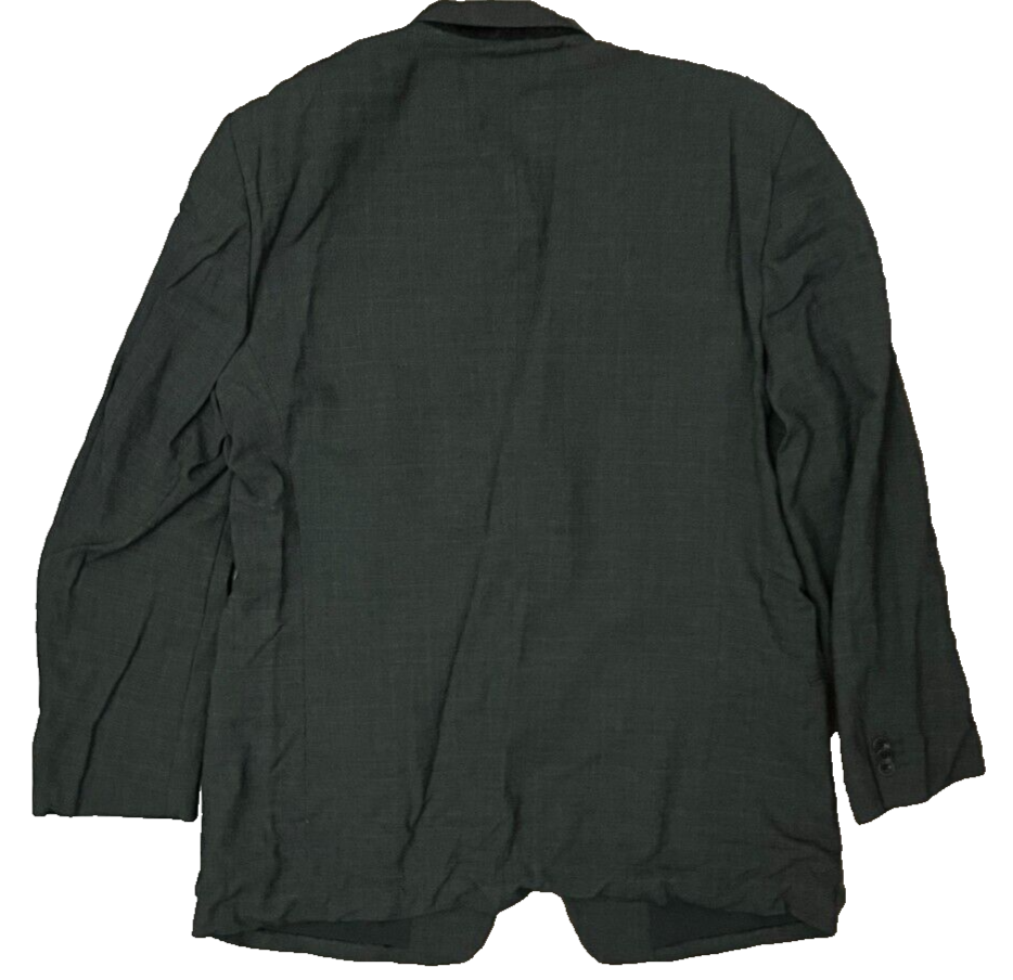 Armani Collezioni Wool Blazer Jacket Size Men 54 Made in Italy