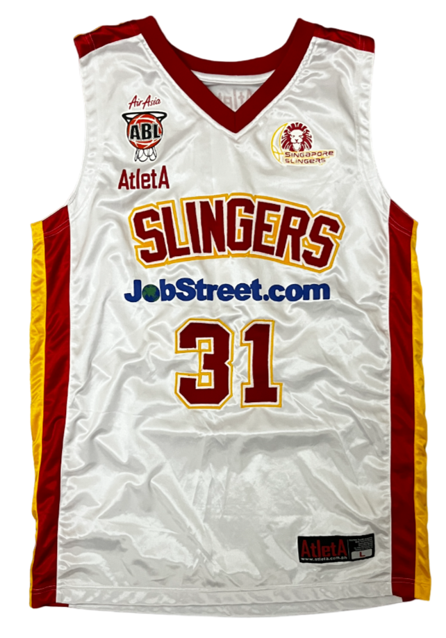 Jeffers Singapore Slingers Shirt Jersey Atleta Trikot Camiseta Mailot Size Men M