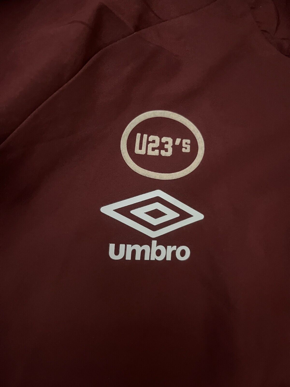 West Ham United U23 Player Issue Training Presentation Jacket Sudadera Umbro M