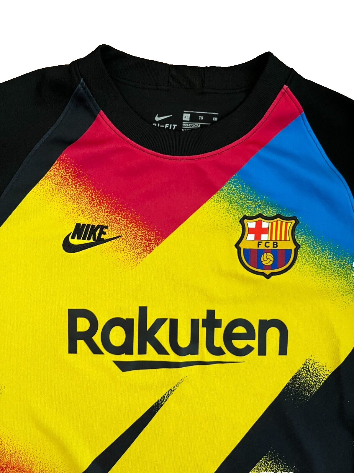Barcelona Goalkeeper 2019 2020 European Shirt Jersey Nike Camiseta Size Youth XL
