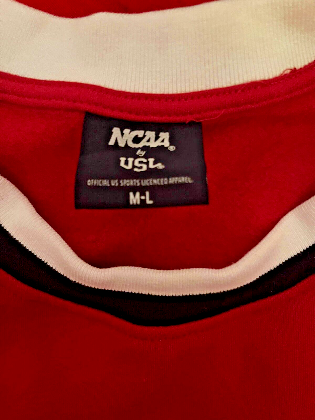 University Harvard NCAA USL Presentation Pullover Sudadera Sweatshirt Size M - L
