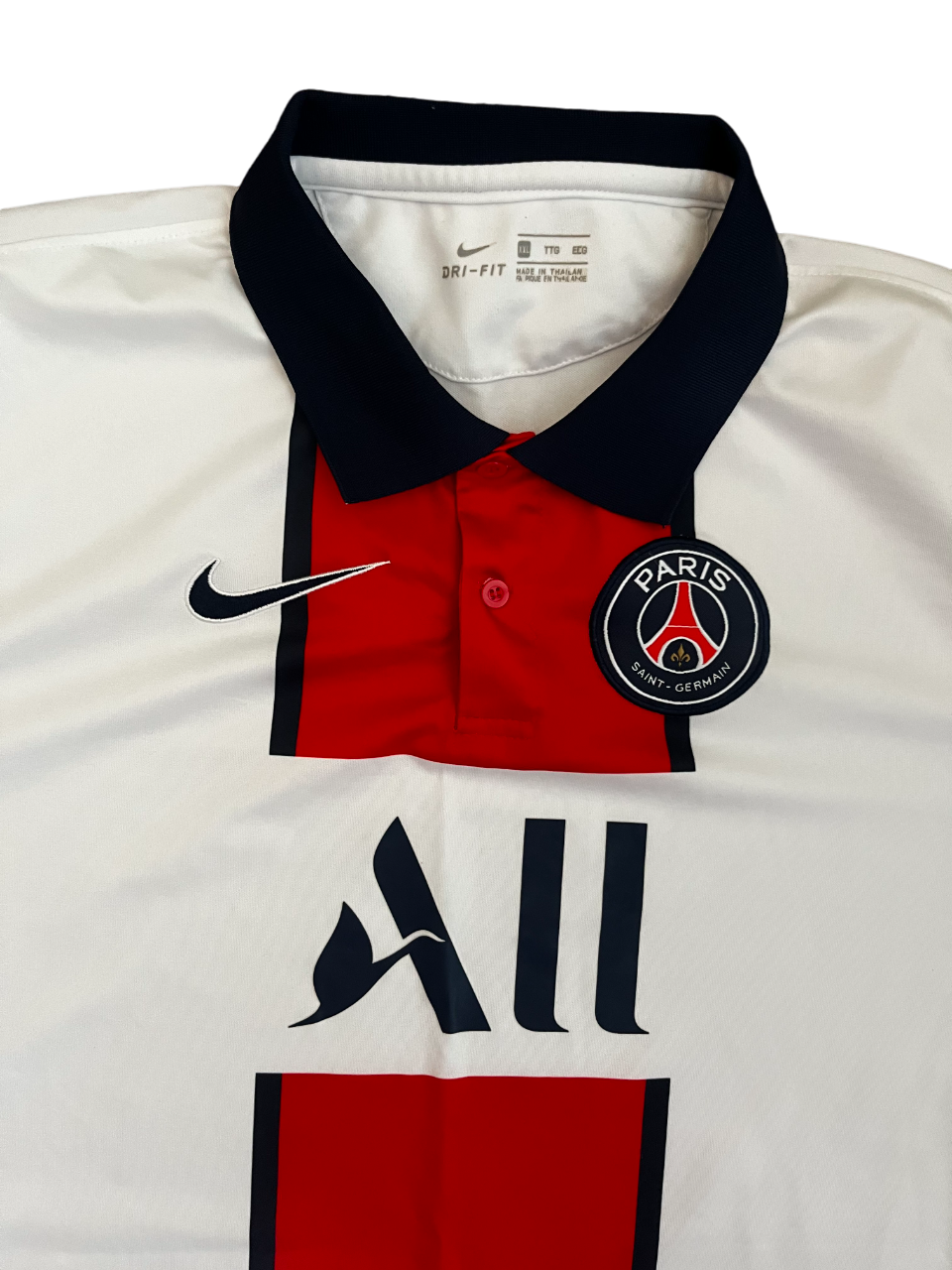 PSG Paris Saint Germain 2020 2021 Away Shirt Jersey Nike Size Men XXL