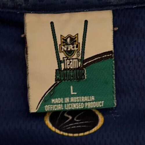 Parramatta Eels Rugby 2004 Home Shirt Jersey ISC Camiseta Trikot Mailot Size L