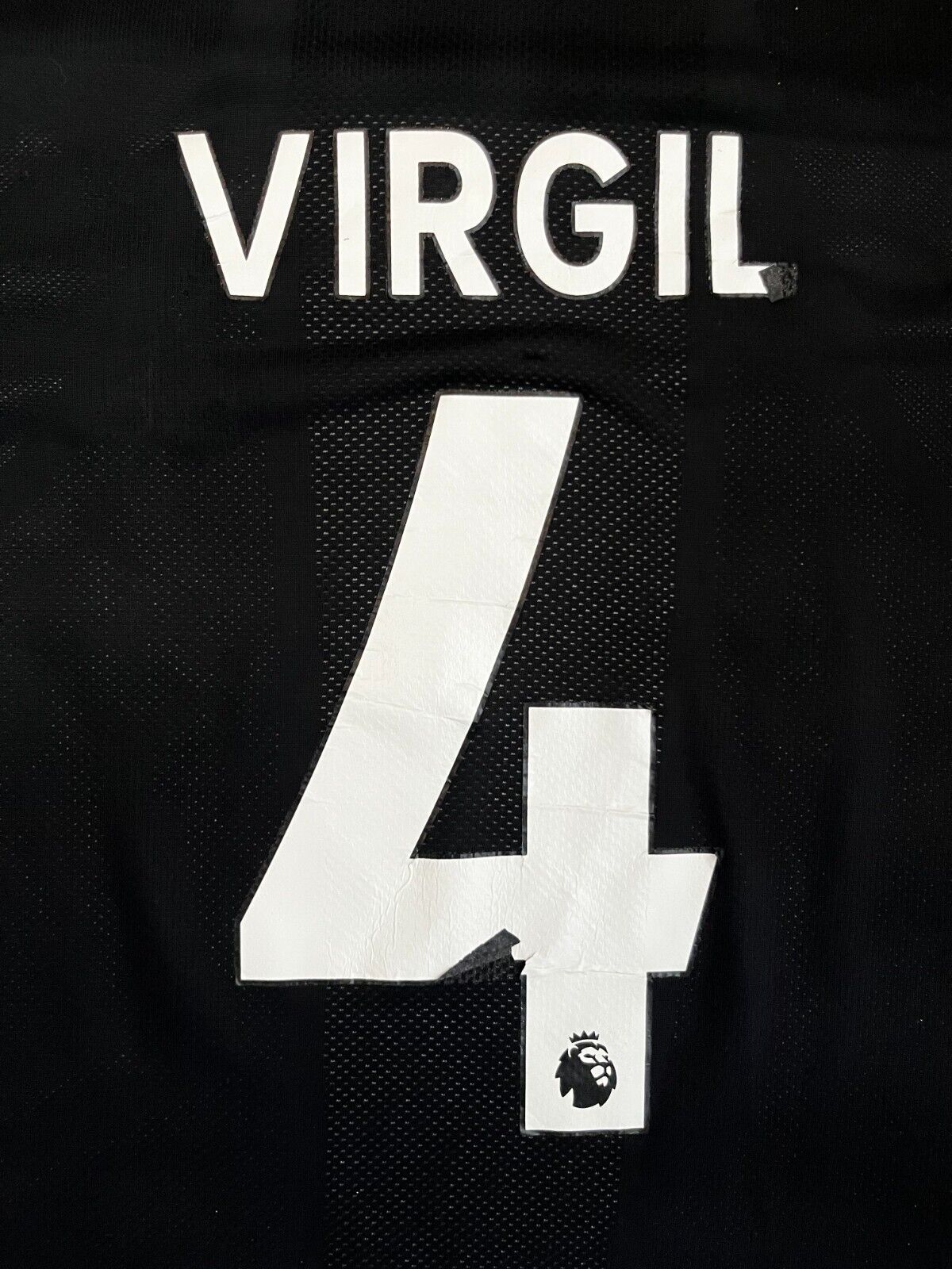 Virgil Van Dijk Liverpool 2019 2020 Third Shirt Jersey New Balance Size Men M