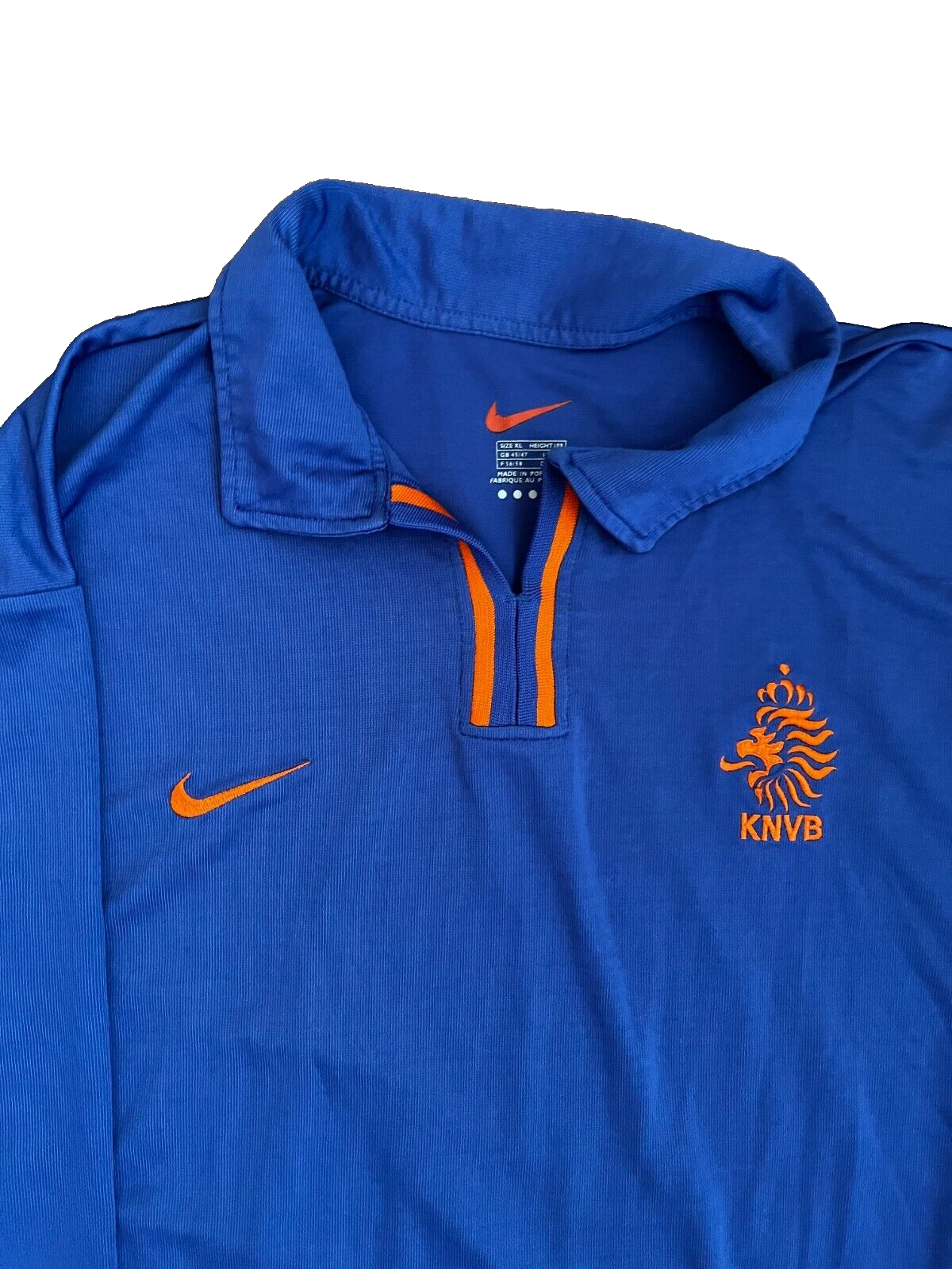 RARE Netherlands 2000 2001 2002 Away Shirt Jersey Long Sleeve Nike Size Men XL