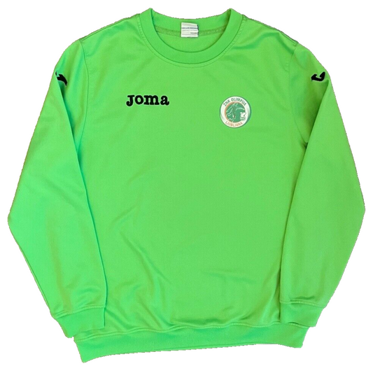 ZNK Olimpija Ljubljana Football Training Sweater Pullover Joma Men Size M