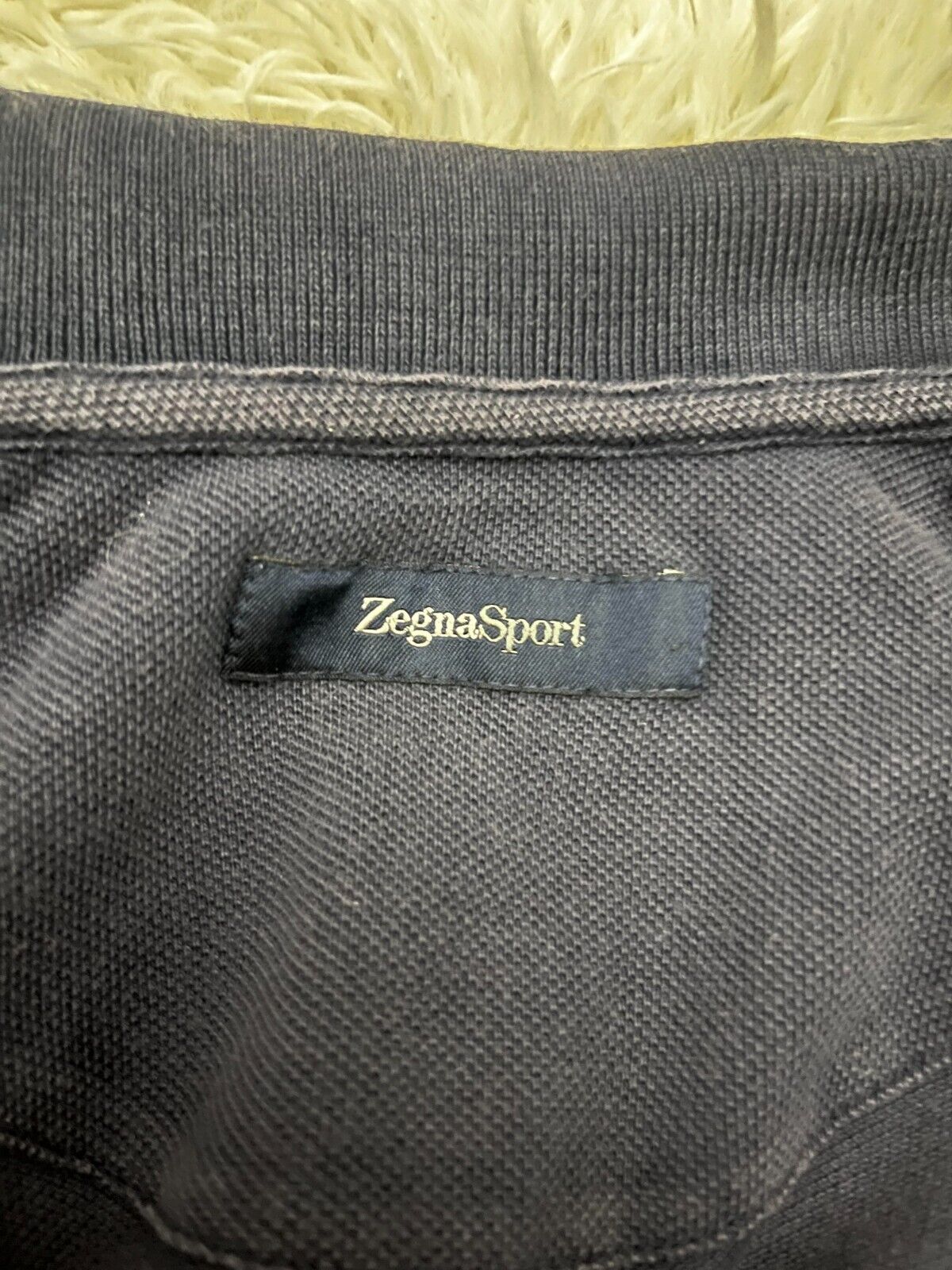 Zegna Sport Men Size S Polo Shirt Cotton Camiseta Maglia