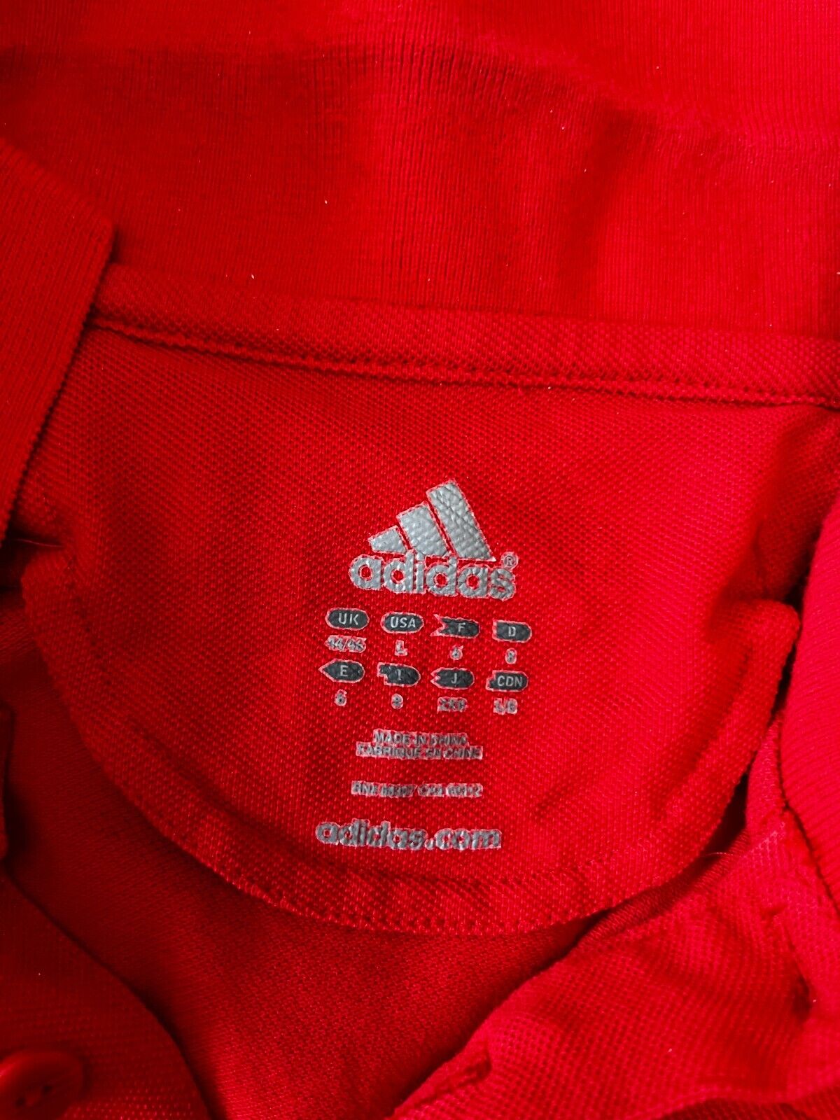 Bayern Munich 2010 2011 Training Polo Shirt Jersey Adidas Camiseta Size Men L