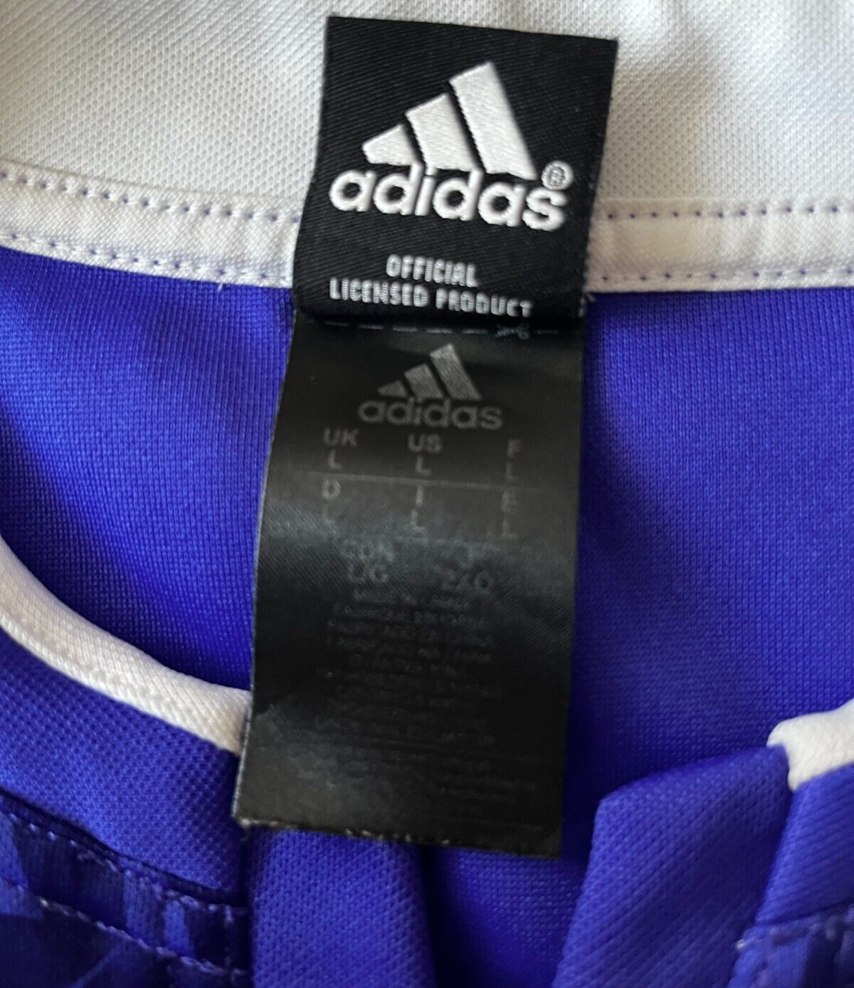 New Zealand Rugby 2016 2017 Shirt Jersey Adidas Camiseta Trikot Mailot Men L