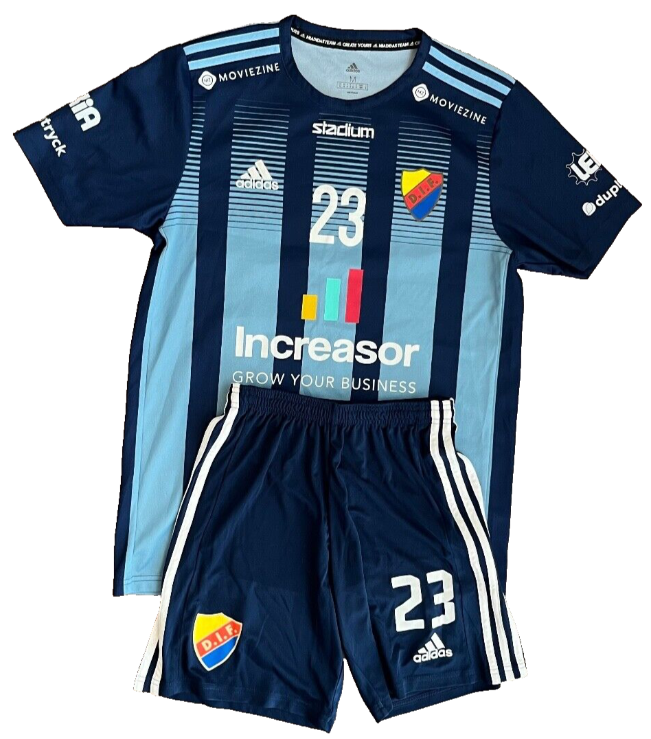 Djurgarden 2020 2021 Home Full Kit Jersey Shirt Shorts Adidas Size Men M