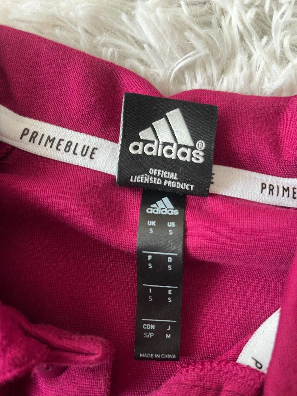 New Zealand Rugby All Blacks Polo Shirt Jersey Adidas Primeblue Size Men S Pink