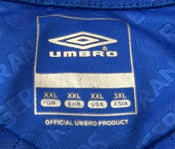 Glasgow Rangers 2008 2009 Home Shirt Jersey Umbro Camiseta Trikot Mailot 2XL