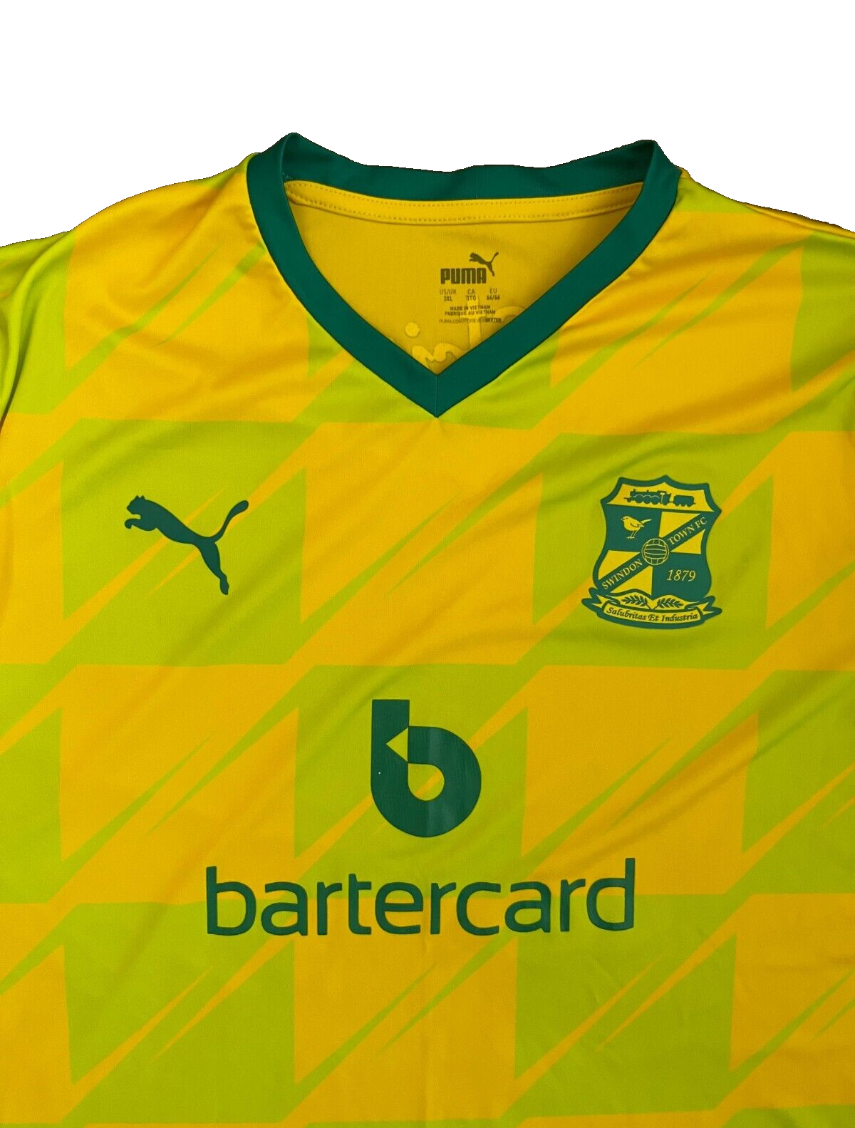 Swindon Town 2021 2022 Away Shirt Football Jersey Puma Size Men 3XL