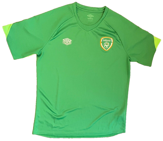 Ireland Jersey Pro Training Shirt Umbro Football Size Men XL