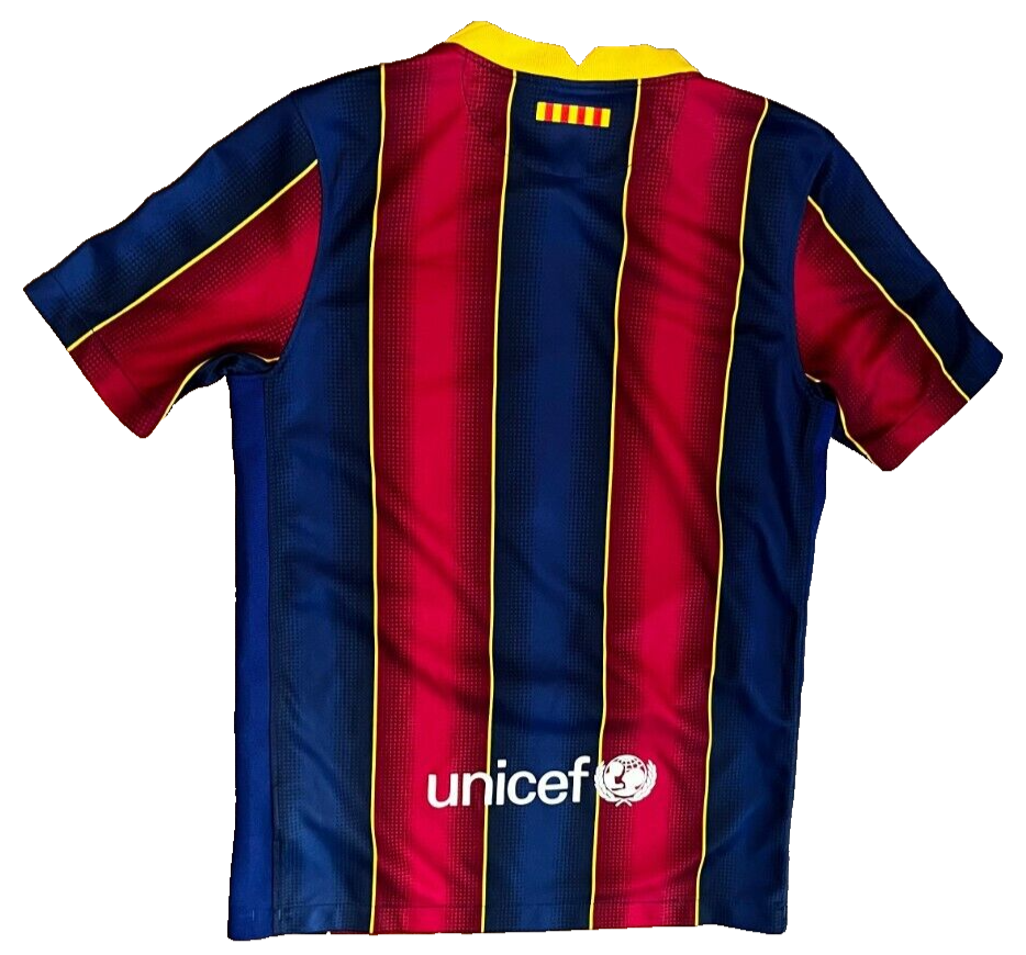 Barcelona Football Jersey 2020 2021 Home Shirt Nike Size Youth M