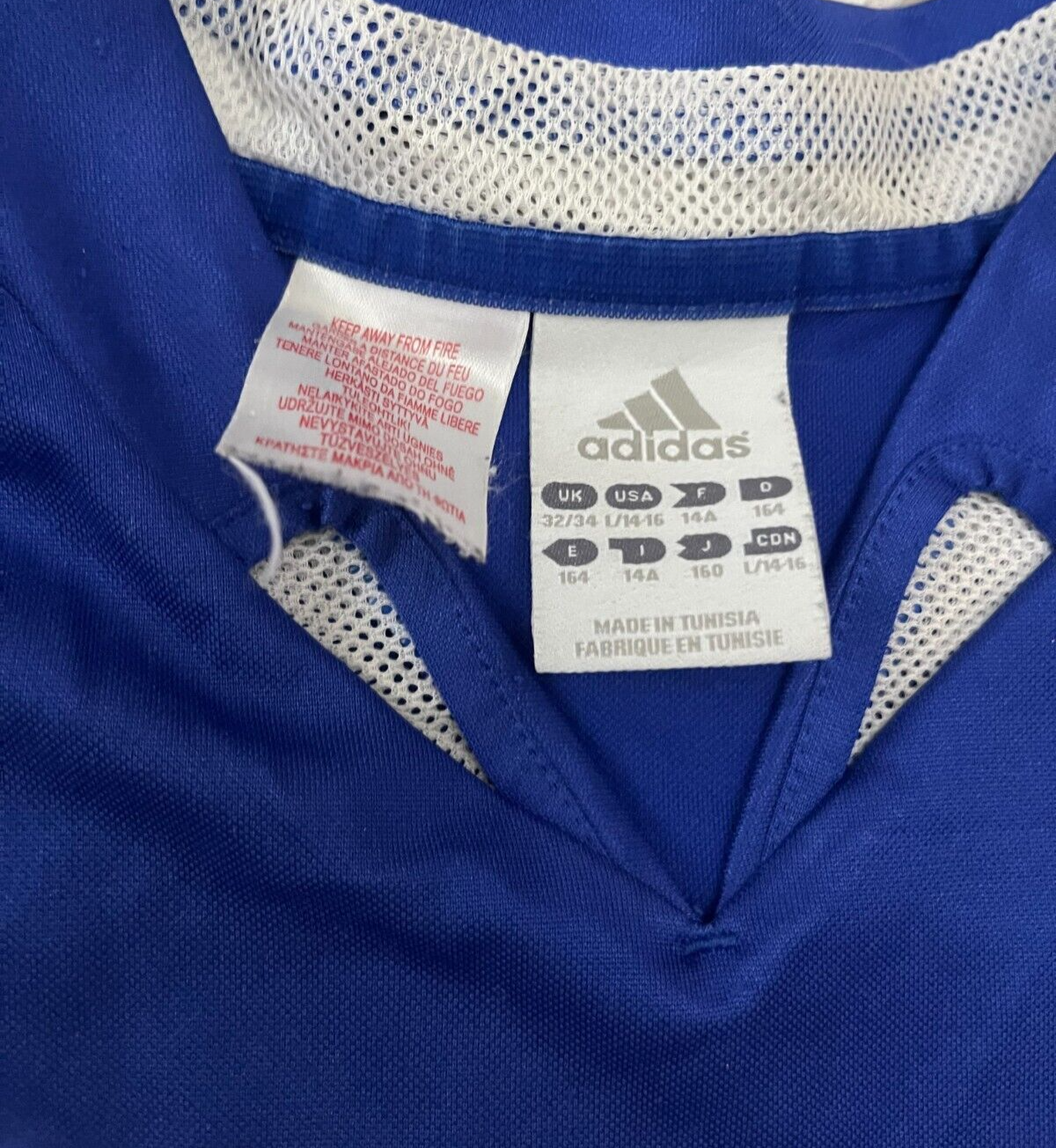 Lincoln Schalke 2004 2005 Home Shirt Jersey Adidas Camiseta Trikot Mailot YXL