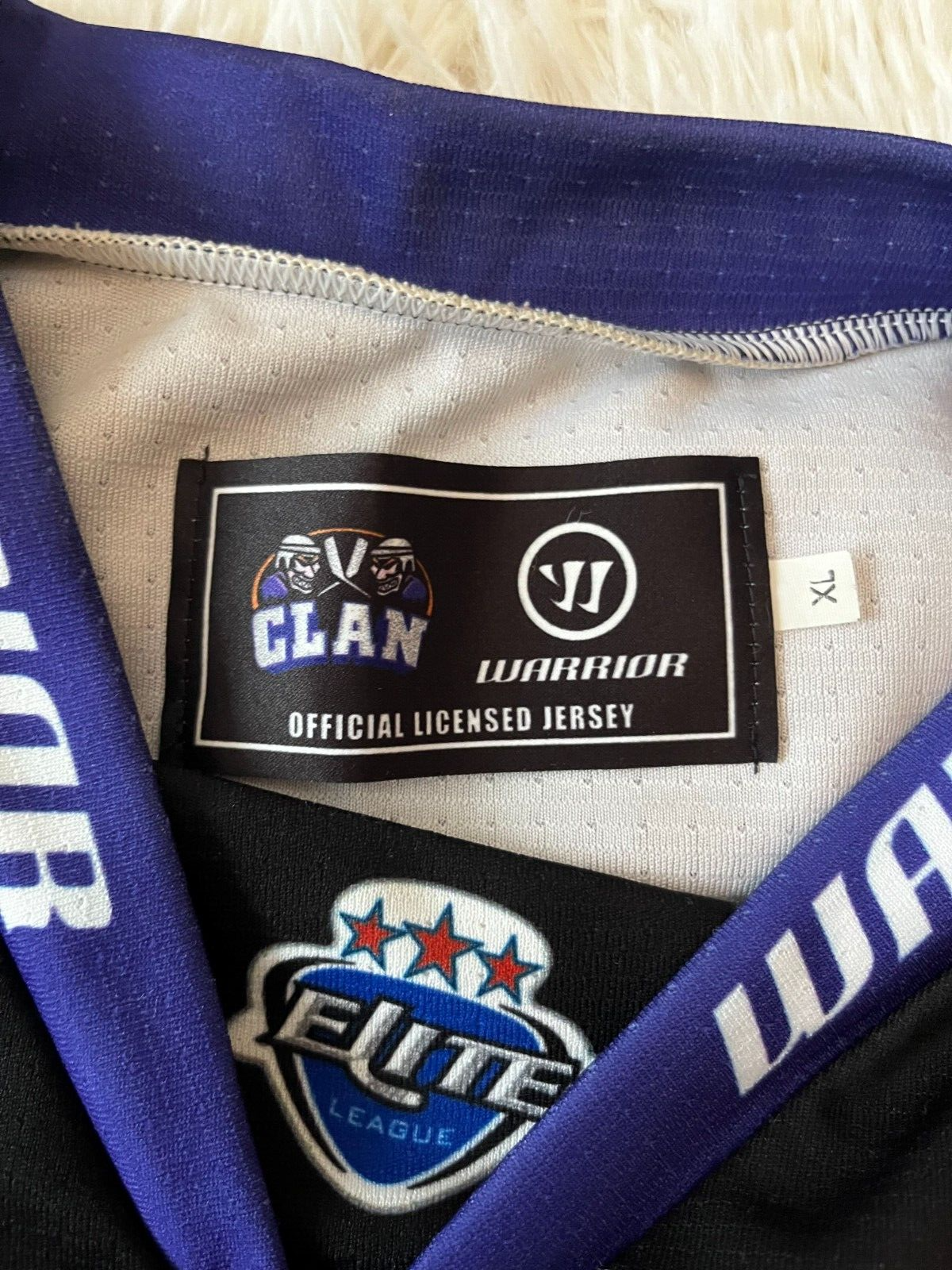 Glasgow Braehead Clan Warrior Ice Hockey Jersey Shirt Men Size XL
