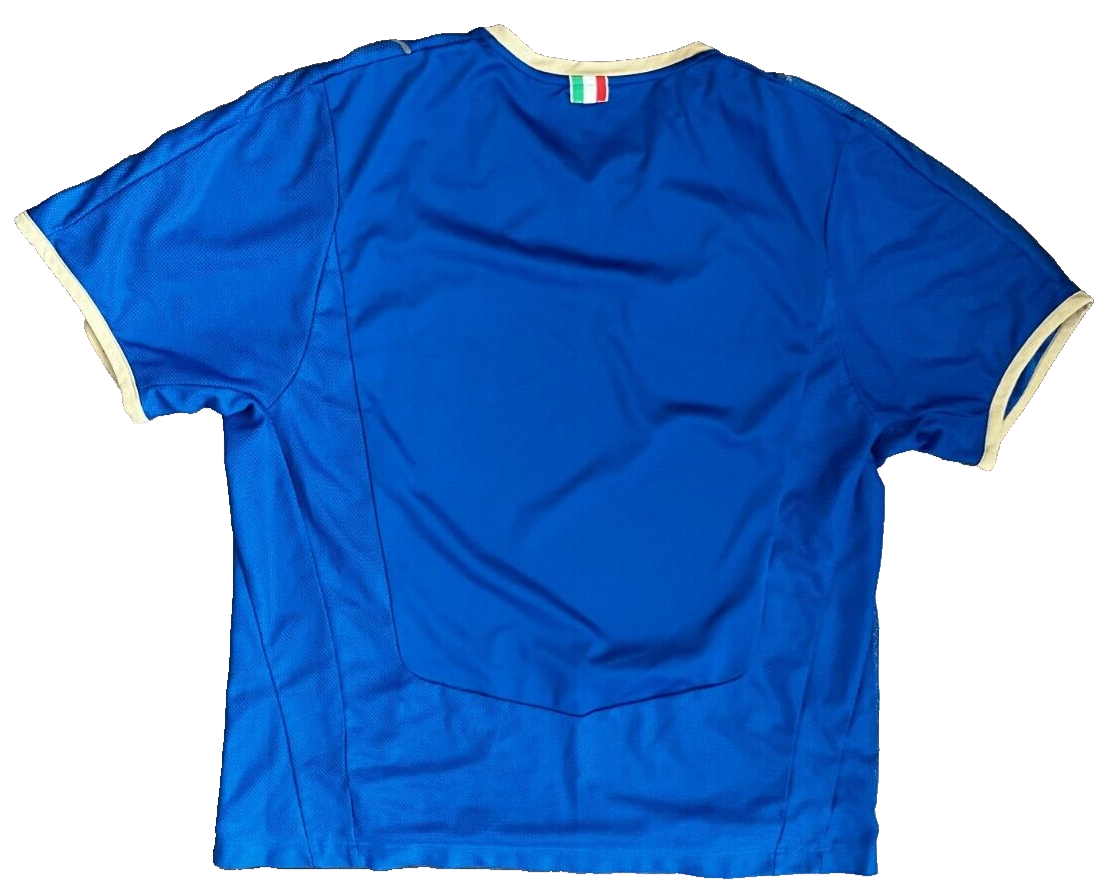 Italy 2008 2009 Home Shirt Jersey Puma Camiseta Trikot Mailot Size Men L