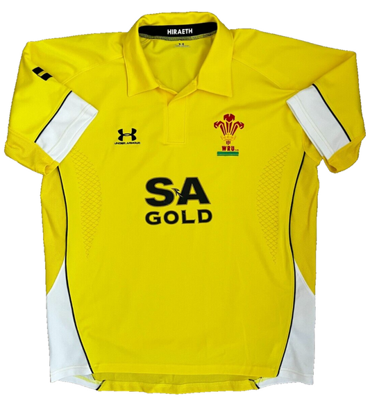 Wales Rugby 2008 2009 Away Shirt Jersey Under Armour Camiseta Trikot Mailot XL
