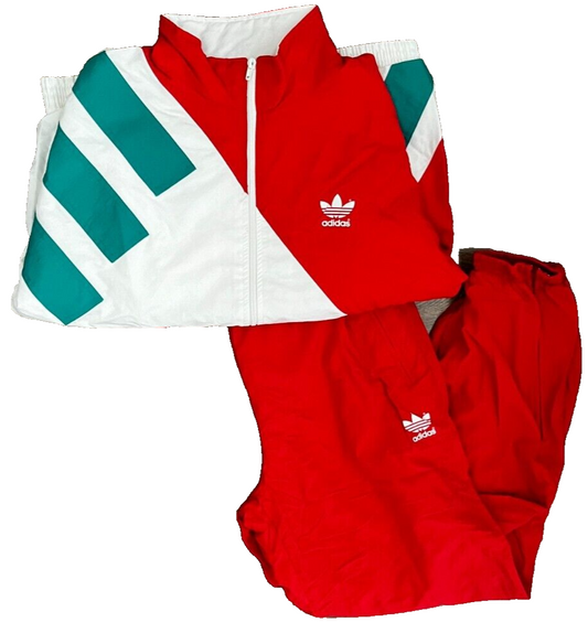 Vintage Switzerland Military Team Adidas Track Suit Jacket Pants Size Men L